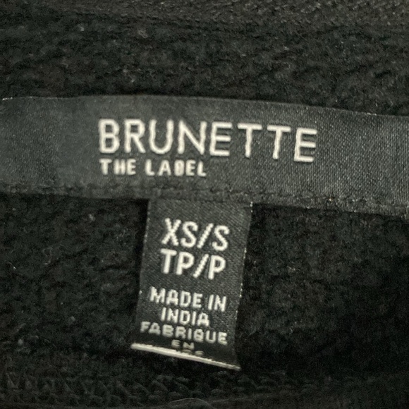 'Brunette the label This Wine Is Making Me Awesome' Classic Sweatshirt XS 20 - Picture 3 of 6